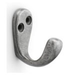 Alexander & Wilks AW774AI Victorian Single Robe Hook - Antique Brass Iron (LEAD TIME: 2-3 DAYS)