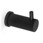 Alexander & Wilks AW776BL Brunel Reeded Coat Hook On 25mm Rose (LEAD TIME: 2-3 DAYS)