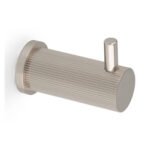 Alexander & Wilks AW776PNPVD Brunel Reeded Coat Hook On 25mm Rose (LEAD TIME: 2-3 DAYS)