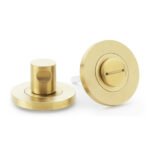 Alexander & Wilks AW791SBPVD Plain Thumbturn and Release - Satin Brass PVD (LEAD TIME: 2-3 DAYS)