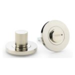 Alexander & Wilks AW792PNPVD Reeded Thumbturn and Release - Polished Nickel PVD (LEAD TIME: 2-3 DAYS)