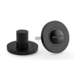Alexander & Wilks AW793BL Hammered Thumbturn and Release Black (LEAD TIME: 2-3 DAYS)