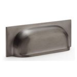 Alexander & Wilks AW905DBZPVD Quantock Cup Pull Handle - Dark Bronze PVD Centres 96mm (LEAD TIME: 2-3 DAYS)