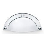Alexander & Wilks AW910PC Raoul Cup Handle - Polished Chrome (LEAD TIME: 2-3 DAYS)