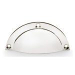 Alexander & Wilks AW910PN Raoul Cup Handle - Polished Nickel (LEAD TIME: 2-3 DAYS)