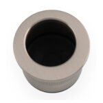 Alexander & Wilks AW992SN Round Sliding Door Finger Edge Pull (LEAD TIME: 2-3 DAYS)