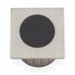 Alexander & Wilks AW993SN Sliding Door Finger Edge Pull Square - Satin Nickel (LEAD TIME: 2-3 DAYS)