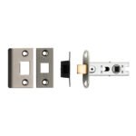 Eurospec BTL25MBRZ 64mm Ce B/T Tubular Mortice Latch Square Matt Bronze (LEAD TIME: 2-3 DAYS)
