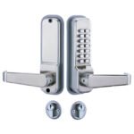 Codelocks CL425 Mortice Lock with Cylinder and Anti Panic safety Function and Code Free
