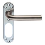 Eurospec CSLP1191SSS Straight Lever On Inner Backplate (LEAD TIME: 2-3 DAYS)