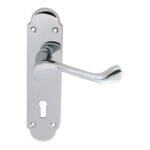 Carlisle Brass DL168CP Oakley Lever On Lock Backplate (LEAD TIME: 2-3 DAYS)