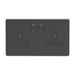 Eurolite ECMB2SOB 2 Gang Socket (LEAD TIME: 2-3 DAYS)