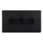 Eurolite ECMBT3SW 3 GANG 10AMP 2WAY TOGGLE SWITCH (LEAD TIME: 2-3 DAYS)