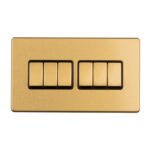 Eurolite ECSB6SWB 6-Gang 2-Way Switch (LEAD TIME: 2-3 DAYS)