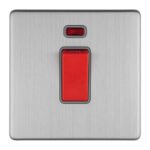 Eurolite ECSS45ASWNSG 1-Gang 45Amp DP Switch with Neon (LEAD TIME: 2-3 DAYS)