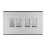 Eurolite ECSS4SWW 6-Gang 10Amp 2-Way Switch (LEAD TIME: 2-3 DAYS)