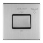 Eurolite ECSSFSWB 6Amp Fan Isolator Switch (LEAD TIME: 2-3 DAYS)