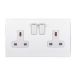 Eurolite ECW2SOW 2-Gang Socket (LEAD TIME: 2-3 DAYS)