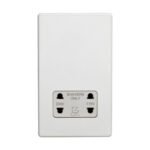 Eurolite ECWSHSW Shaver Socket (LEAD TIME: 2-3 DAYS)