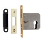 Eurospec EDE5030EB Easi-T Economy Euro Profile Deadlock 76mm (LEAD TIME: 2-3 DAYS)