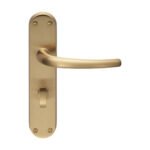 Manital EL33SB Lilla Lever On WC Backplate (LEAD TIME: 2-3 DAYS)