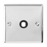 Eurolite EN1DIMPC Dimmer Switch Plate-Polished Chrome-1-Gang (LEAD TIME: 2-3 DAYS)