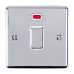 Eurolite EN20ASWNPCW 20Amp Switch with Neon Indicator (LEAD TIME: 2-3 DAYS)