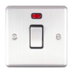 Eurolite EN20ASWNSSB 20Amp Switch with Neon Indicator (LEAD TIME: 2-3 DAYS)