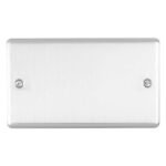 Eurolite EN2BSS Double Blank Plate (LEAD TIME: 2-3 DAYS)
