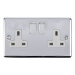 Eurolite EN2SOPCG 2-Gang Socket (LEAD TIME: 2-3 DAYS)