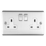 Eurolite EN2SOSSW 2-Gang Socket (LEAD TIME: 2-3 DAYS)