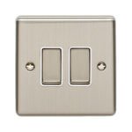 Eurolite EN2SWSSW 2-Gang Switch (LEAD TIME: 2-3 DAYS)