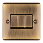 Eurolite EN3SWABB 3-Gang Switch (LEAD TIME: 2-3 DAYS)