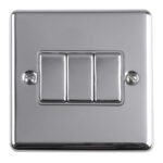 Eurolite EN3SWPCG 3-Gang Switch (LEAD TIME: 2-3 DAYS)