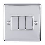 Eurolite EN3SWPCW 3-Gang Switch (LEAD TIME: 2-3 DAYS)