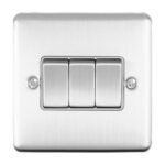 Eurolite EN3SWSSG 3-Gang Switch (LEAD TIME: 2-3 DAYS)