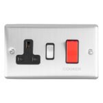 Eurolite EN45ASWASSSB 45Amp Switch with a Socket (LEAD TIME: 2-3 DAYS)