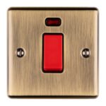 Eurolite EN45ASWNSABB 45Amp Switch with Neon Indicator (LEAD TIME: 2-3 DAYS)