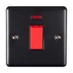 Eurolite EN45ASWNSMBB 45Amp Switch with Neon Indicator (LEAD TIME: 2-3 DAYS)