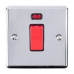 Eurolite EN45ASWNSPCB 45Amp Switch with Neon Indicator (LEAD TIME: 2-3 DAYS)