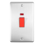 Eurolite EN45ASWNSSG 45Amp Switch with Neon Indicator (LEAD TIME: 2-3 DAYS)