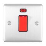 Eurolite EN45ASWNSSSB 45Amp Switch with Neon Indicator (LEAD TIME: 2-3 DAYS)