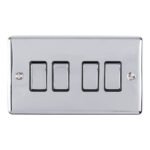 Eurolite EN4SWPCB 4-Gang Switch (LEAD TIME: 2-3 DAYS)