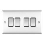 Eurolite EN4SWSSB 4-Gang Switch (LEAD TIME: 2-3 DAYS)