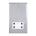 Eurolite ENSHSPCW Shaver Socket (LEAD TIME: 2-3 DAYS)