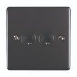 Eurolite ENT2SWMBB 2-Gang Toggle Switch (LEAD TIME: 2-3 DAYS)