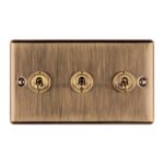 Eurolite ENT3SWABB 3-Gang Toggle Switch (LEAD TIME: 2-3 DAYS)