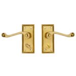 Georgian Lever On Plate Furniture