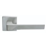 Manital FH5SC Flash Lever On Square Rose - Satin Chrome (LEAD TIME: 2-3 DAYS)