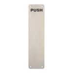 Eurospec FPP1352SSS Finger Plate Push (LEAD TIME: 2-3 DAYS)